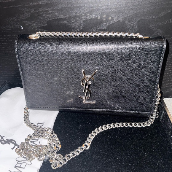 Yves Saint Laurent Black Grain De Poudre Brand New - Picture 1 of 6